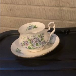 Antique cup and saucer